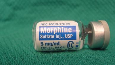 Morphine vial