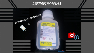 Ciprofloxacina - Cuidados de Enfermería