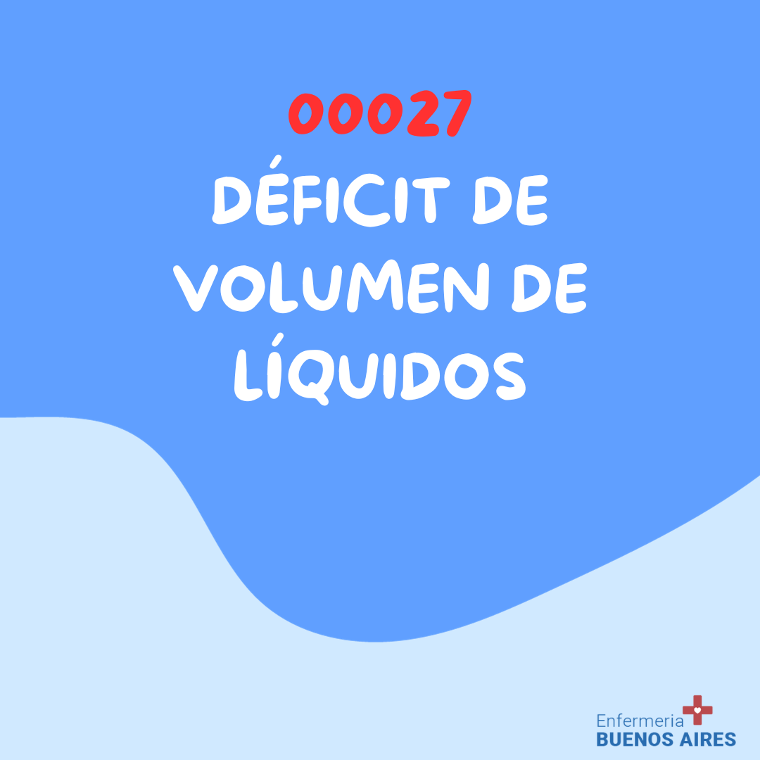 Déficit de volumen de líquidos